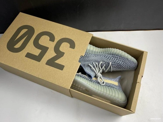 GY7657 Yeezy V2 Boost 350 Adidas Ash Blue 0720